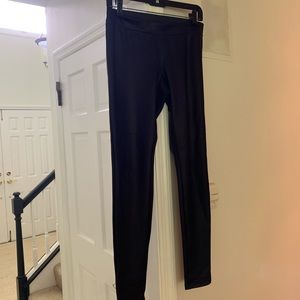 Faux leather legging